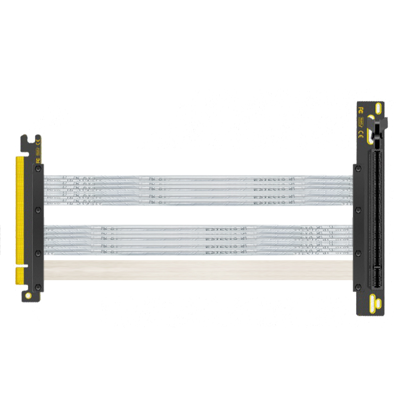 PCIe x16显卡延长线 90度 30cm 铁氟龙线芯