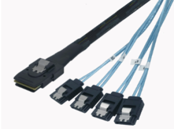 Cavo Dati Mini SAS SFF-8087 A 8087 - Angolo 90 Gradi, 80 Cm, Per RAID E Archiviazione - Foto 6