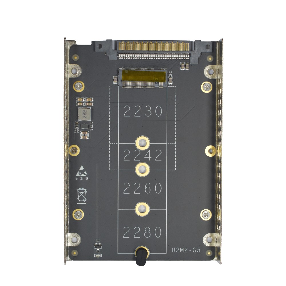 CST-U2M2-G5: M.2 (NVME) to U2 Adapter