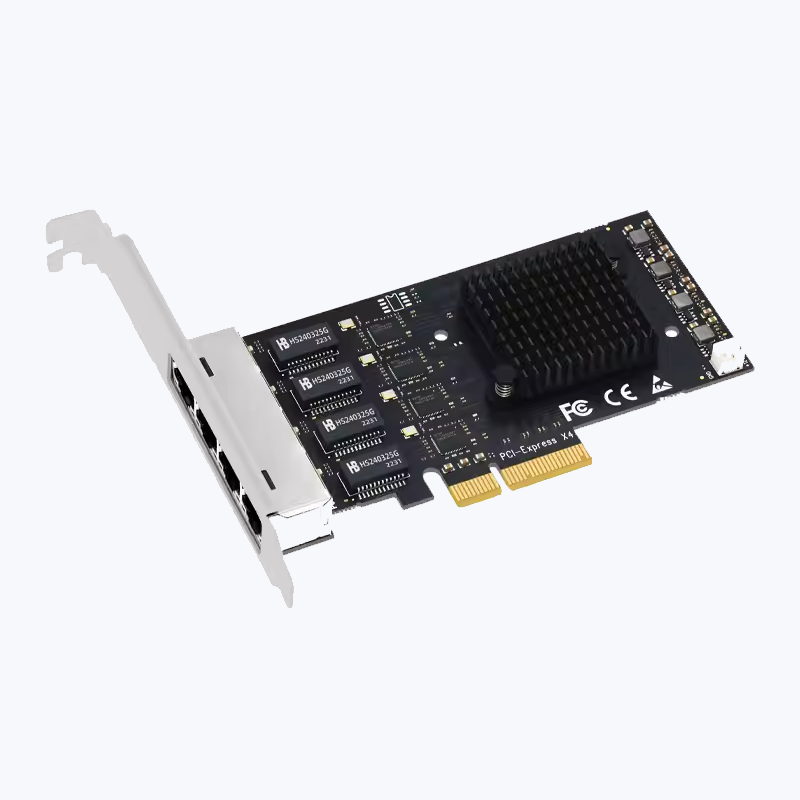 CST-PR8024: PCIe to Quad-Port 2.5G Network Adapter